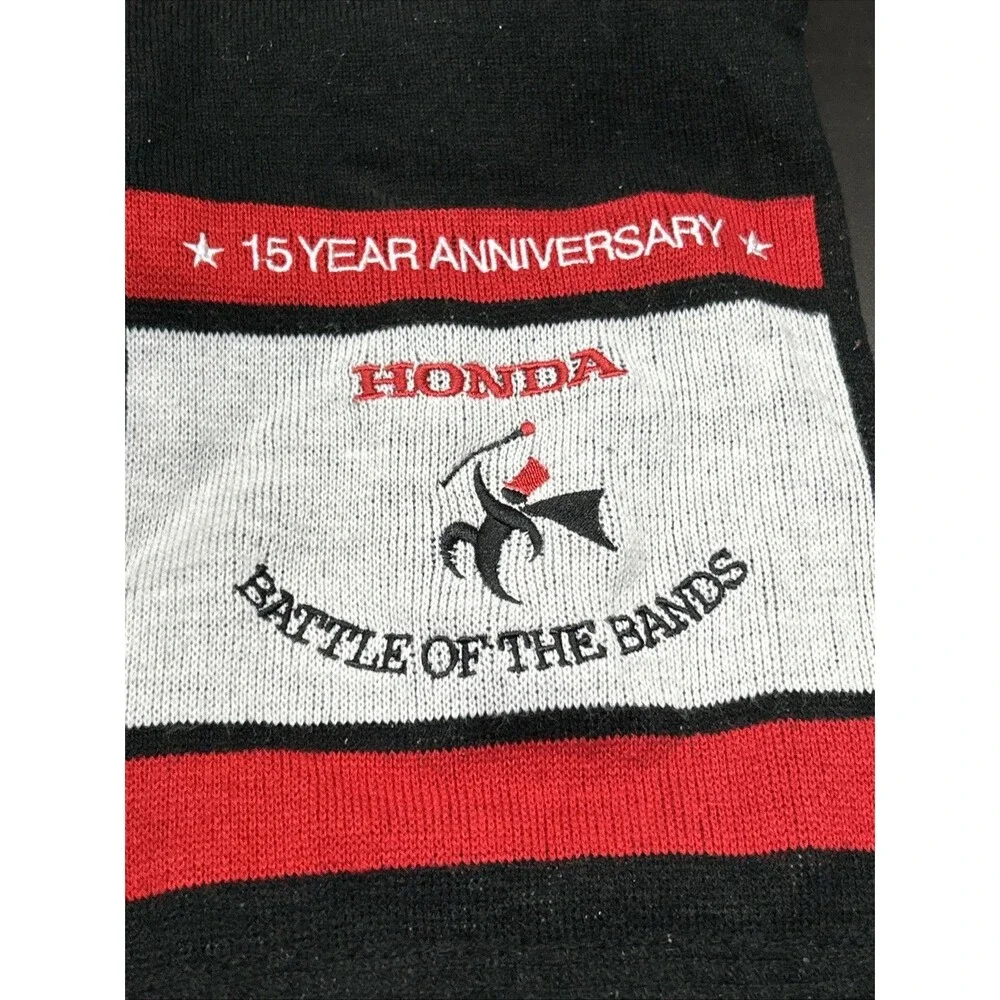 Honda 15 Year Anniversary Battle of the Bands Scarf - RARE!